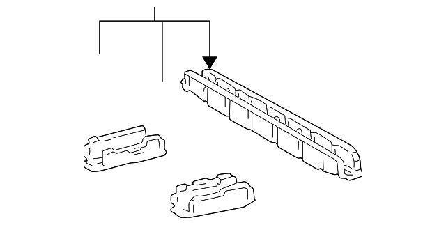 57607-42020 Деталь REAR CROSSMEMBER