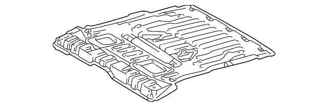58311-42030 Деталь REAR FLOOR PAN