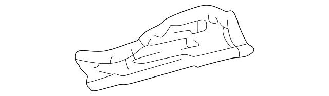 58315-42020 Деталь REAR EXTN, RIGHT