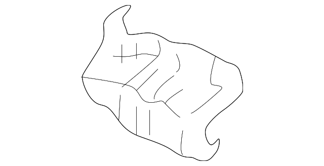 58375-42010 Деталь REAR REINF, RIGHT