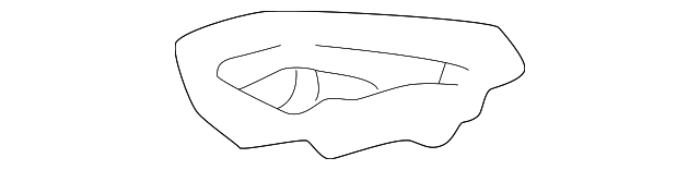 58339-42010 Деталь REAR FLOOR PAN REINFORCEMENT, LEFT