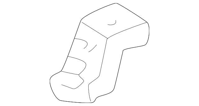 58215-42021 Деталь SEAT BRACKET, LEFT