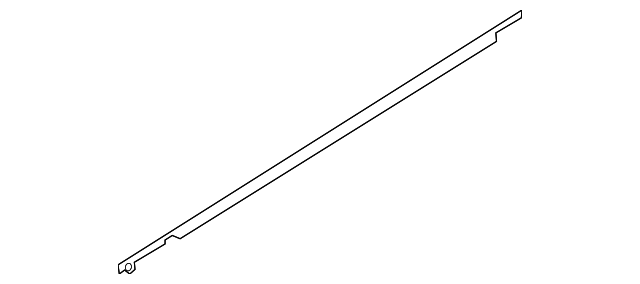 80821-3NA0B Деталь BELT W'STRIP, LEFT
