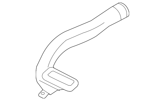 278111ME0A Деталь DEFROSTER DUCT, LEFT