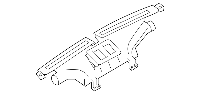 278001ME0A Деталь DEFROSTER NOZZLE