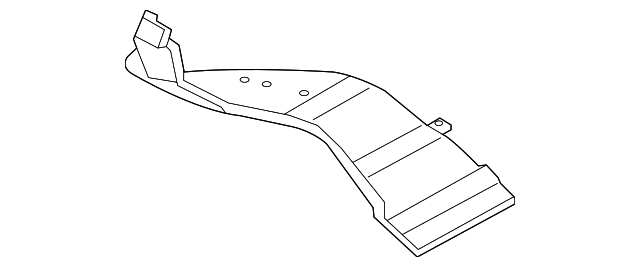 278321MA0A Деталь FLOOR DUCT, RIGHT