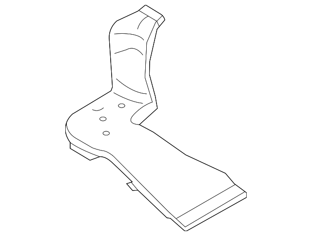 278331MA0A Деталь FLOOR DUCT, LEFT