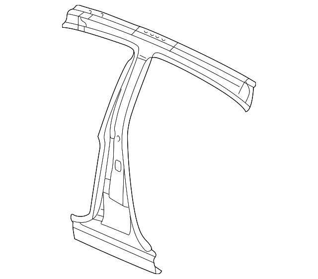 71402-38050 Деталь INNER PILLAR, RIGHT