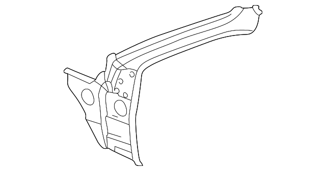 71202-38000 Деталь INNER PILLAR, RIGHT