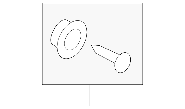 82313-2F000NZ DOOR TRIM PANEL GROMMET