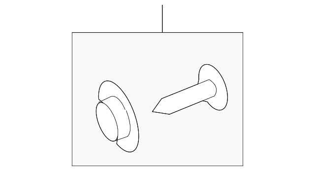 82313-2D000NZ DOOR TRIM PANEL GROMMET, RIGHT