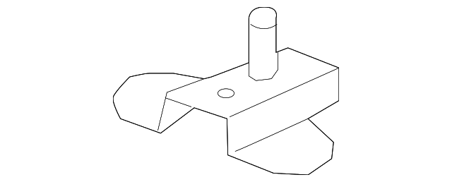 25850123 Деталь PLENUM PANEL BRACKET