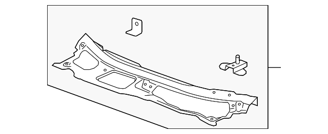 22947170 Деталь PLENUM PANEL