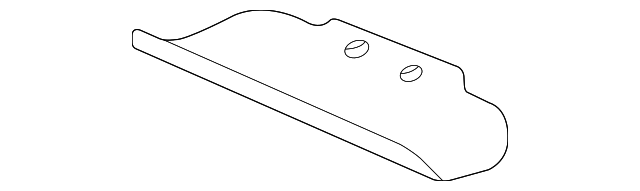 15730157 Деталь HEAT SHIELD, RIGHT