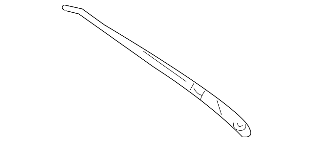 MR971003 Деталь WIPER ARM, LEFT