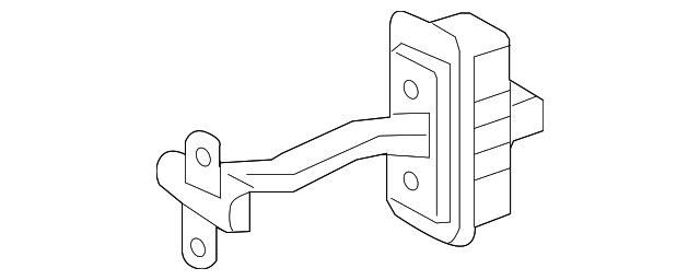 8258302800 Деталь DOOR CHECK, RIGHT