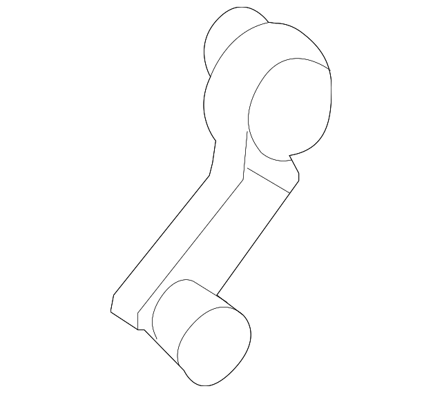 8972957180 Деталь WINDOW HANDLE, LEFT