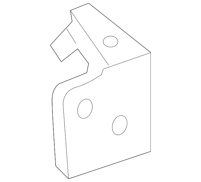 8259969860 Деталь UPPER HINGE, LEFT