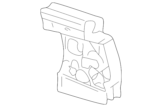 4D0-807-571-A Деталь GUIDE BRACKET, LEFT