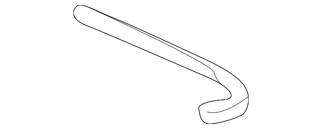 4D0-807-459-2ZZ Деталь OUTER MOLDING, LEFT