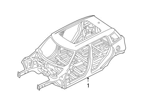 Cooper Countryman BODY SHELL