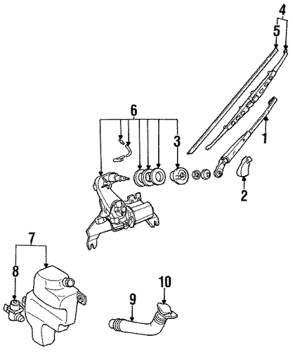 Legacy WIPER COMPONENTS