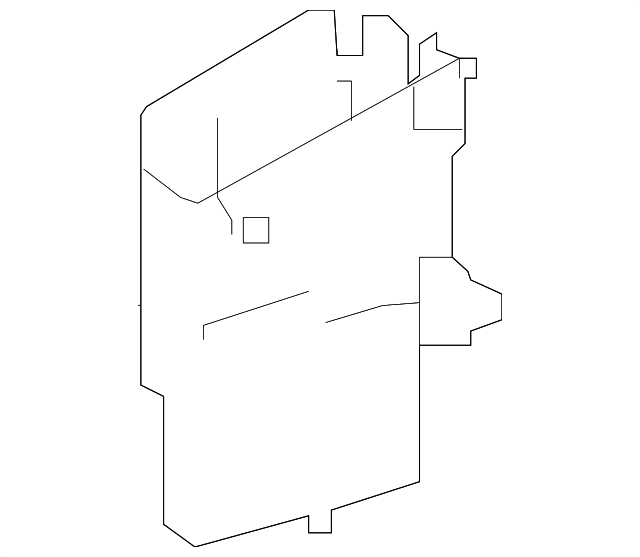 164-540-04-24 Деталь FUSE & RELAY BOX