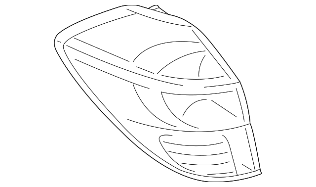 84912AG330 Деталь LENS, RIGHT