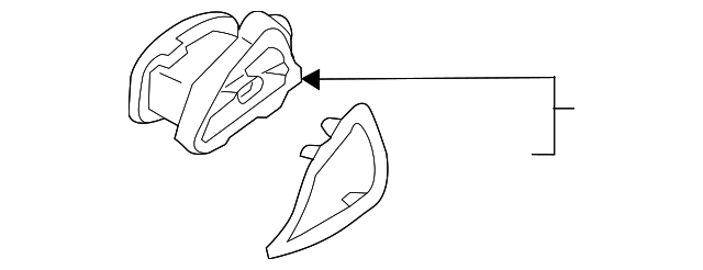 23363068 Деталь AIR VENT, RIGHT