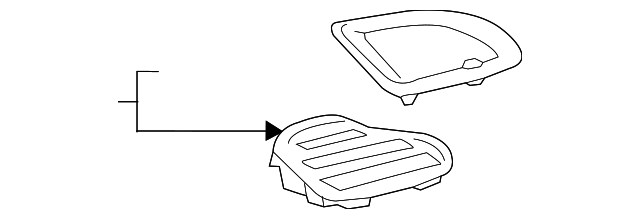 23363067 Деталь AIR VENT, LEFT