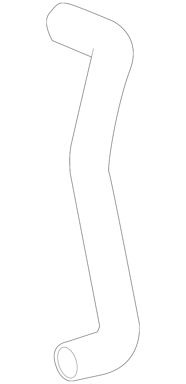 16572-0P020 LOWER HOSE