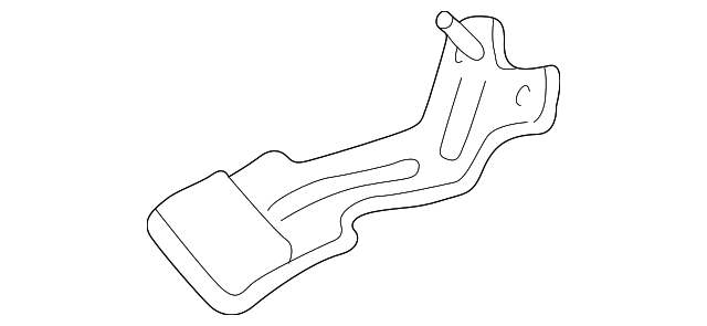 55136774AA Деталь FENDER BRACKET, LEFT