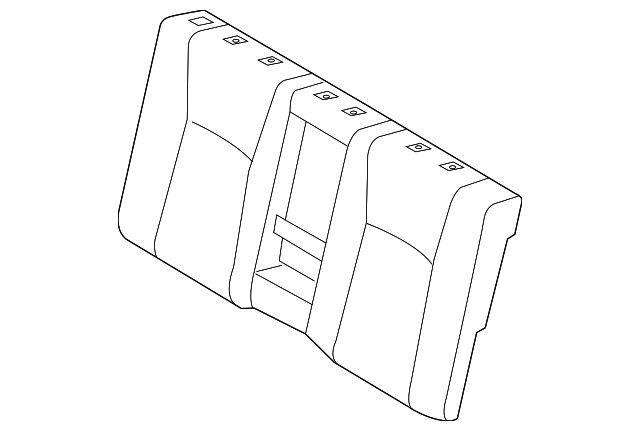 71507-75020 Деталь SEAT BACK PAD
