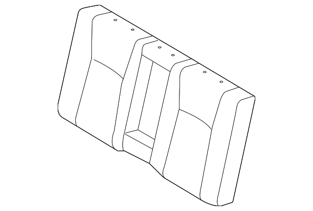 7107775210A1 Деталь SEAT BACK COVER