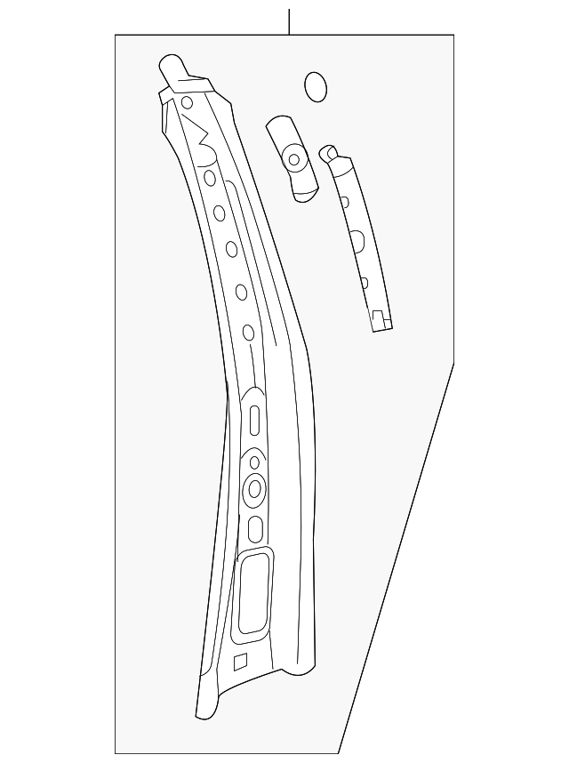 25953376 Деталь INNER CENTER PLR, RIGHT