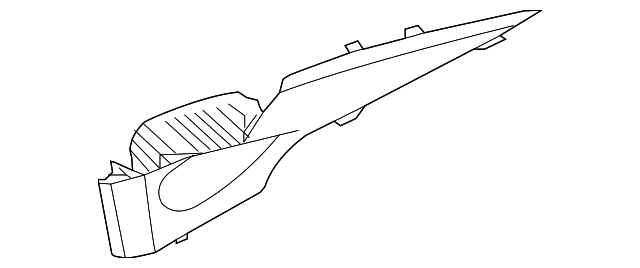 85860-B1000-VYC UPPER QTR TRIM, RIGHT