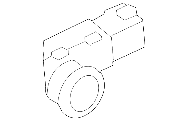 39680-SWE-H01ZD Деталь SENSOR ASSY., CORNER *NH731P* (CRYSTAL B