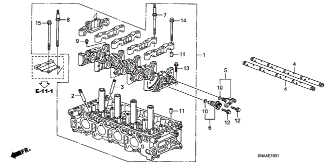CIVIC SEDAN CYLINDER HEAD (2.0L)