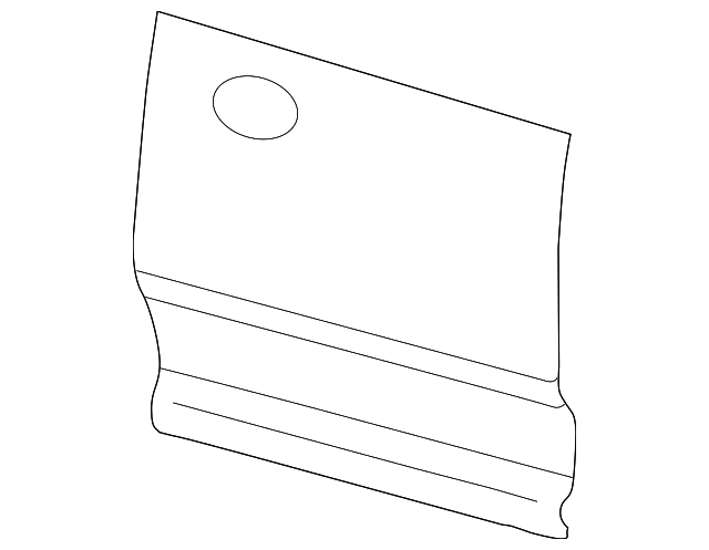 55276120AA Деталь OUTER PANEL, RIGHT