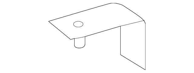 5127243AA Деталь FRONT C'MEMBER FRONT BRACKET