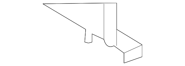5127246AA Деталь FRONT C'MEMBER SIDE BRACKET