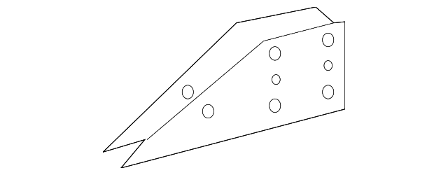5118212AA Деталь FRONT C'MEMBER REAR BRACKET
