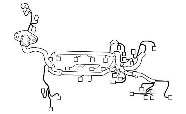 82121-06592 Деталь ENGINE HARNESS