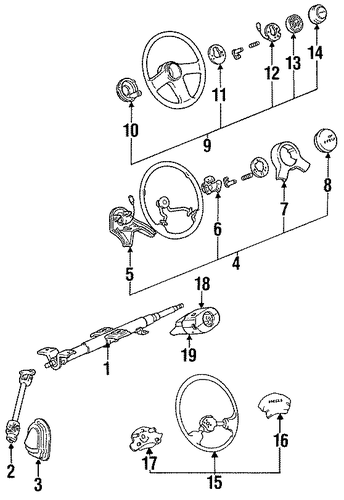 Precis STEERING COLUMN