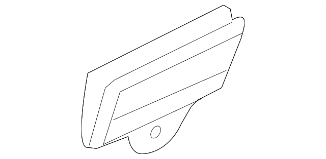 82413-2W000 Деталь DOOR GLASS RETAINER, RIGHT