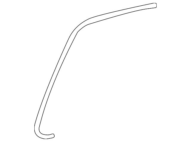 ZZM050403 Деталь WINDOW MOLDING, RIGHT