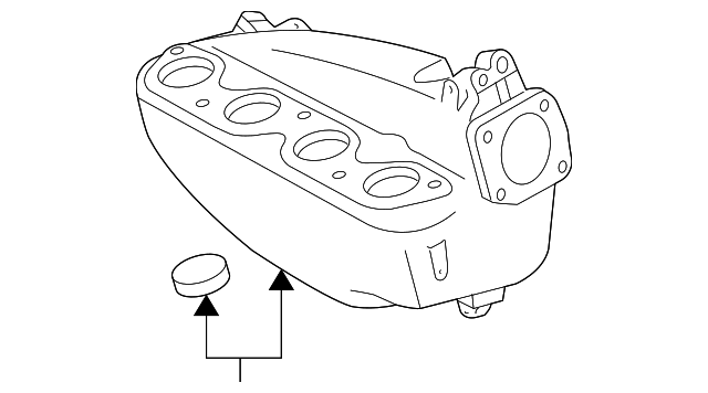 17109-88601 Деталь INTAKE MANIFOLD