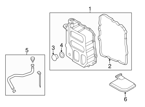 Optima TRANSAXLE PARTS