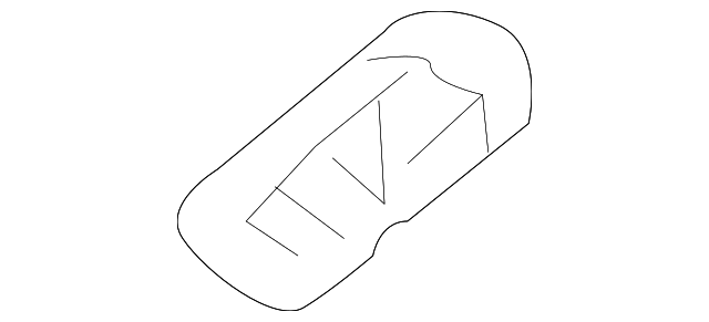85237-1F000EZ Деталь SUNVISOR COVER, LEFT