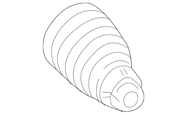 166-460-01-96 Деталь BOOT KIT, LEFT